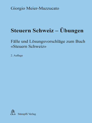 cover image of Steuern Schweiz--Übungen